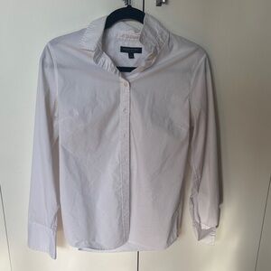 Banana Republic Cream Tailored Shirt